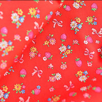HKM-866259 Floral Cotton Fabric for Printing and Dyeing - Versatile DIY Material in Various Colors and Patterns