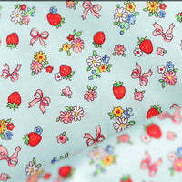 HKM-866259 Floral Cotton Fabric for Printing and Dyeing - Versatile DIY Material in Various Colors and Patterns