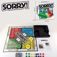 HKM-866387 Educational Mini Sorry Board Game for Kids and Family Fun, Ages 2-14, EPT697262