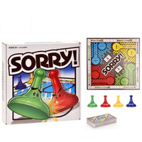 HKM-866387 Educational Mini Sorry Board Game for Kids and Family Fun, Ages 2-14, EPT697262