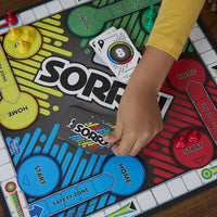 HKM-866387 Educational Mini Sorry Board Game for Kids and Family Fun, Ages 2-14, EPT697262