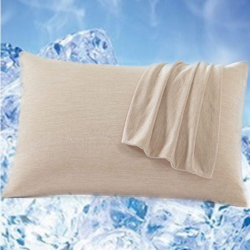 HKM-866579 Mica Jade Cotton Envelope Pillowcase - Soft Polyester Fiber, Multiple Sizes Available