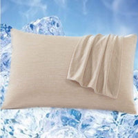 HKM-866579 Mica Jade Cotton Envelope Pillowcase - Soft Polyester Fiber, Multiple Sizes Available