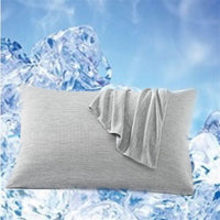 HKM-866579 Mica Jade Cotton Envelope Pillowcase - Soft Polyester Fiber, Multiple Sizes Available