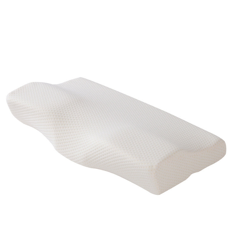 HKM-866707 Memory Foam Butterfly Pillow with Pure Cotton Cover - Multiple Color Options Available