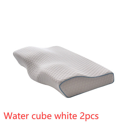 HKM-866707 Memory Foam Butterfly Pillow with Pure Cotton Cover - Multiple Color Options Available