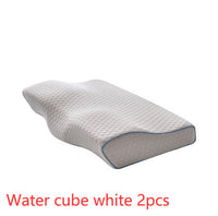 HKM-866707 Memory Foam Butterfly Pillow with Pure Cotton Cover - Multiple Color Options Available