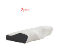 HKM-866707 Memory Foam Butterfly Pillow with Pure Cotton Cover - Multiple Color Options Available