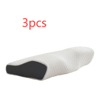 HKM-866707 Memory Foam Butterfly Pillow with Pure Cotton Cover - Multiple Color Options Available
