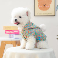 HKM-866835 Colorful Candy Hoodie for Small Dogs and Cats - Unisex Polyester Pet Sweater