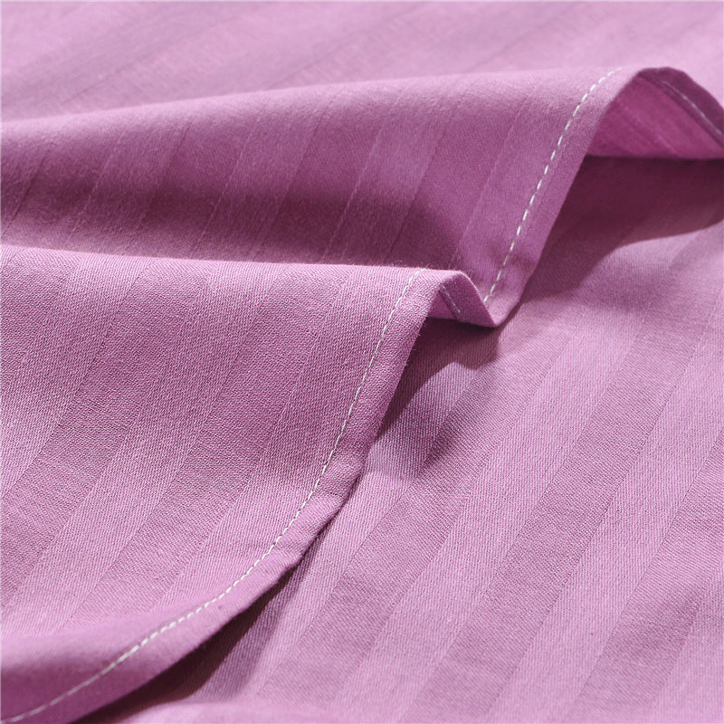 HKM-866899 Cotton Satin Salon Bed Sheet with Cutout for Treatments, 90% Polyester Fiber