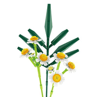 HKM-867155 Sunflower Bouquet 3D Block Ornament DIY Assembly Kit for Ages 8 and Up