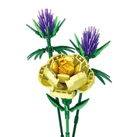 HKM-867155 Sunflower Bouquet 3D Block Ornament DIY Assembly Kit for Ages 8 and Up