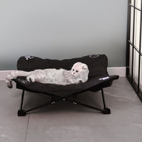 HKM-867219 Folding Outdoor Pet Bed with Detachable Washable Mat, Stable Aluminum Alloy Frame, Ideal for Indoor & Outdoor Use