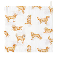 HKM-867731 Double Layer Bamboo Cotton Baby Gauze Saliva Towel with Various Fun Patterns for Infants and Toddlers