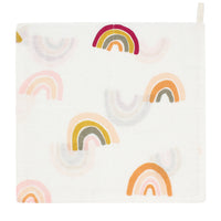 HKM-867731 Double Layer Bamboo Cotton Baby Gauze Saliva Towel with Various Fun Patterns for Infants and Toddlers