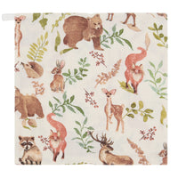 HKM-867731 Double Layer Bamboo Cotton Baby Gauze Saliva Towel with Various Fun Patterns for Infants and Toddlers