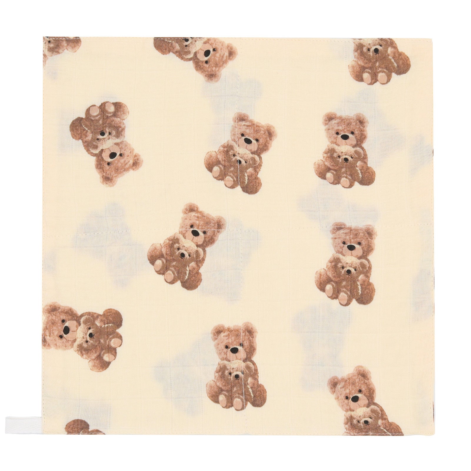 HKM-867731 Double Layer Bamboo Cotton Baby Gauze Saliva Towel with Various Fun Patterns for Infants and Toddlers