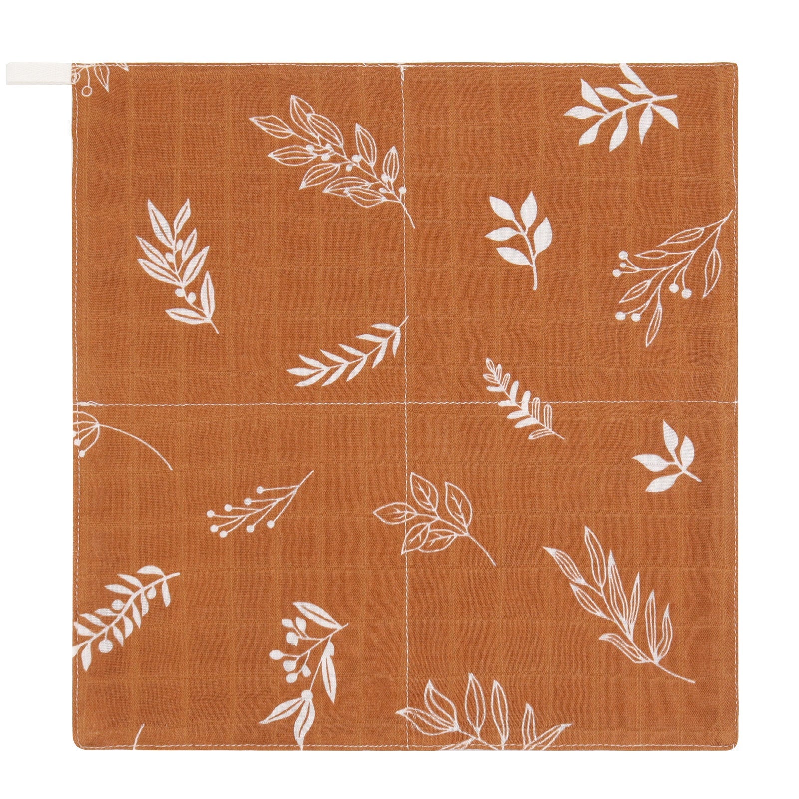 HKM-867731 Double Layer Bamboo Cotton Baby Gauze Saliva Towel with Various Fun Patterns for Infants and Toddlers