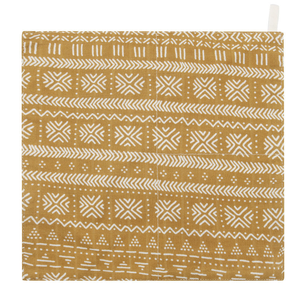HKM-867731 Double Layer Bamboo Cotton Baby Gauze Saliva Towel with Various Fun Patterns for Infants and Toddlers