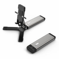 HKM-867795 Lazy Bracket Desktop Mobile Phone and Tablet Holder in White, Green, Black, and Metallic White