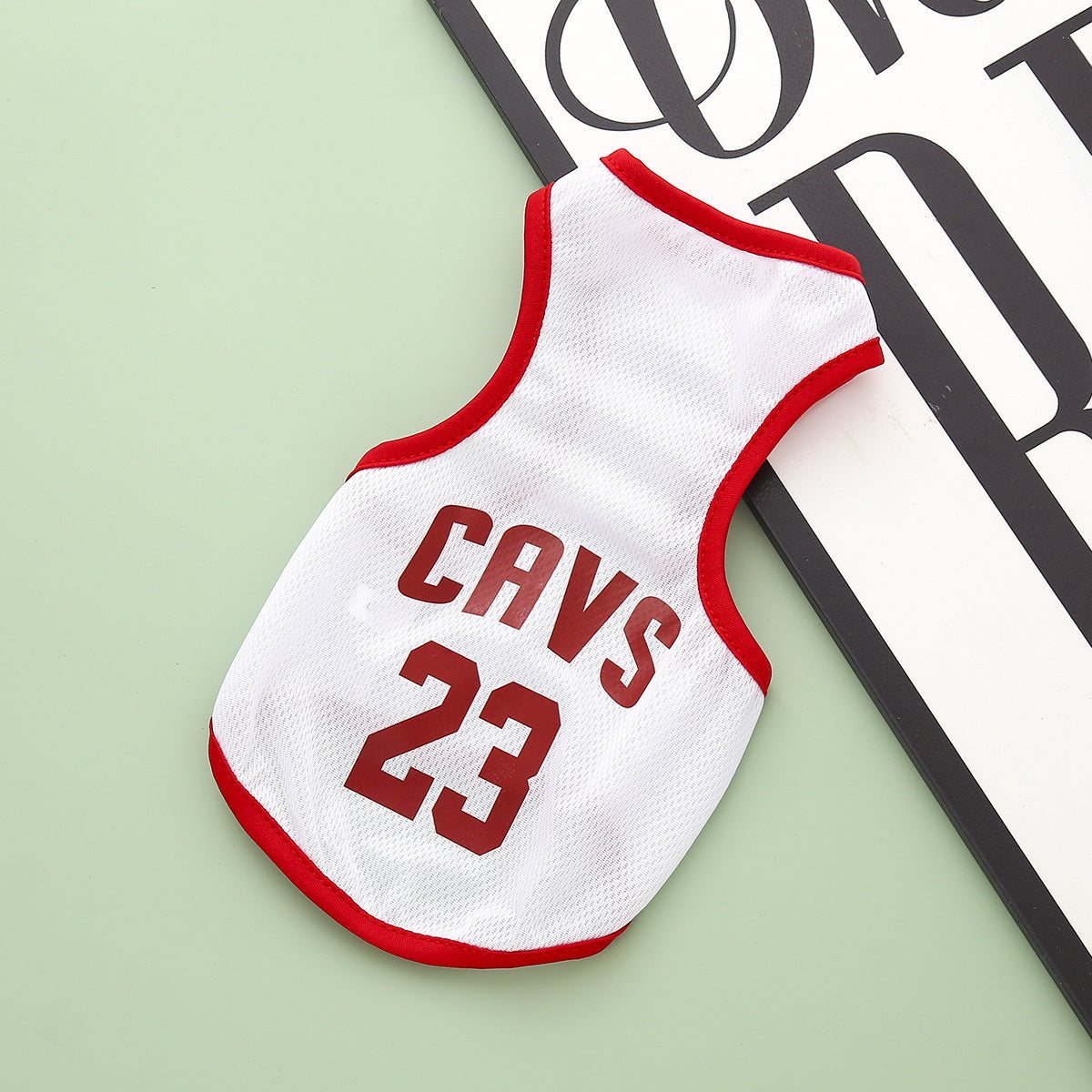 HKM-867987 Pet Sports Vest - Lightweight Basketball-Inspired Apparel in Various Colors and Sizes