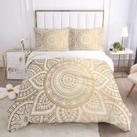 HKM-868051 Indian Dream Catcher Geometric Pattern Quilt Cover and Pillowcase Bedding Set