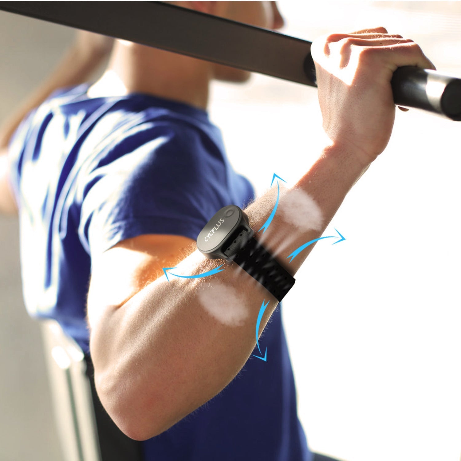 HKM-868243 CYCPLUS Smart Waterproof Heart Rate Belt for Track and Field Training
