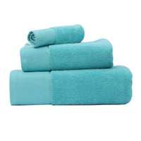 HKM-868307 Cotton 3-Piece Bath Towel Set - Soft, Absorbent Towels in Multiple Colors