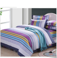 HKM-868499 Pastoral Green Plant Flowers Single Bed Sheet Duvet Cover, 120x150cm, Acetate Fiber