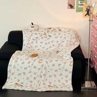 HKM-868563 Cartoon Anime Sofa Cover Blanket for Dormitory and Office Use - 70x100cm, Nordic Style