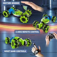 HKM-868691 4WD Stunt Drift Remote Control Car with Sensor, High-Speed Indoor-Outdoor Vehicle for Ages 2-13