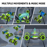 HKM-868691 4WD Stunt Drift Remote Control Car with Sensor, High-Speed Indoor-Outdoor Vehicle for Ages 2-13