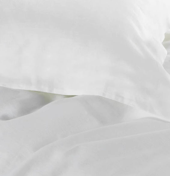 HKM-868883 Cotton and Linen Blend Pure Linen Quilt Cover and Bed Sheet Set in Multiple Colors