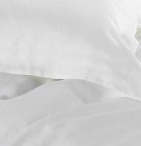 HKM-868883 Cotton and Linen Blend Pure Linen Quilt Cover and Bed Sheet Set in Multiple Colors