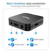 HKM-869075 HD Set-top Box TX1 H313 with 4K Ultra HD Resolution and HDMI Interface