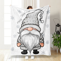 HKM-869203 Cartoon Anime Thick Flannel Blanket for Autumn and Winter - Multiple Sizes Available