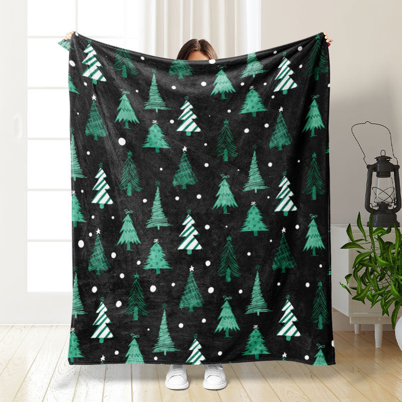 HKM-869203 Cartoon Anime Thick Flannel Blanket for Autumn and Winter - Multiple Sizes Available