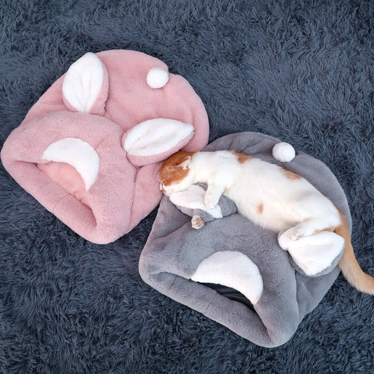 HKM-869267 Cat Litter Closed Winter Supplies Warm Dog Kennel House Type Mat