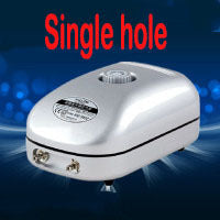 HKM-869395 Ultra-Quiet Double Head Oxygen Pump for Fish Tanks, Adjustable Air Flow, Low Noise Operation