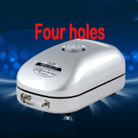 HKM-869395 Ultra-Quiet Double Head Oxygen Pump for Fish Tanks, Adjustable Air Flow, Low Noise Operation