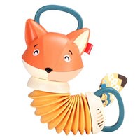 HKM-869459 Fox Shape Accordion Toy for Infants - Musical Instrument with Multiple Sound Effects and Educational Features