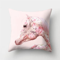 HKM-869779 Peach Velvet Cartoon High-Heeled Pineapple Pillowcase Cover