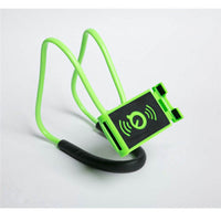 HKM-870099 Flexible 360-Degree Mobile Holder Necklace for Smartphones - Multi-Color Options