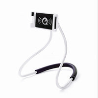 HKM-870099 Flexible 360-Degree Mobile Holder Necklace for Smartphones - Multi-Color Options