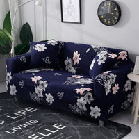 HKM-870099 Stretchy Cloth Sofa Cover with Pillowcase - Fits Single to Four-Seater Sizes