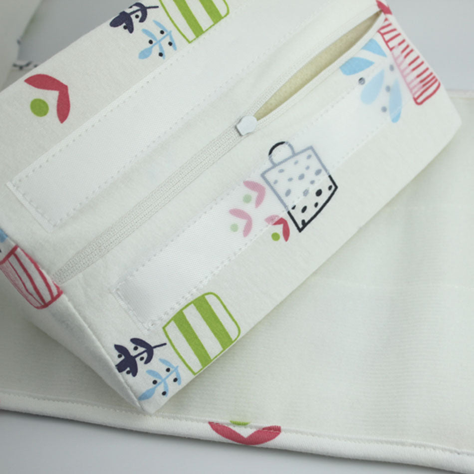 HKM-870163 Infant Side Pillow for Safe Sleeping Positioning - Rectangular Sponge Pillow with Polyester Fiber Filling