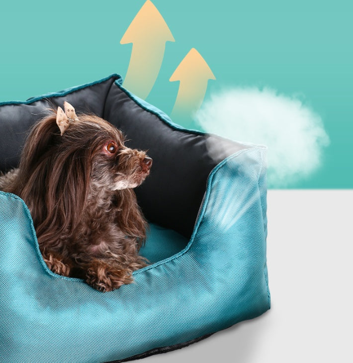 HKM-870163 Removable and Washable Oxford Cloth Dog Bed for Small and Large Dogs - Medium Size