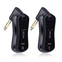 HKM-870227 Wireless Transmission System for Electric Guitar and Other Instruments - 30m Range, Rechargeable, 10 Frequency Bands, Low Delay