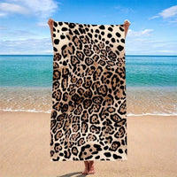 HKM-870291 Quick-Drying Microfiber Beach Towel for Comfort and Style